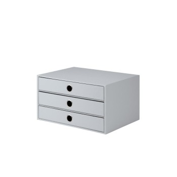 Rössler Boîte à tiroirs S.O.H.O. A4 Gris Rössler Boîte à tiroirs S.O.H.O. A4 Gris