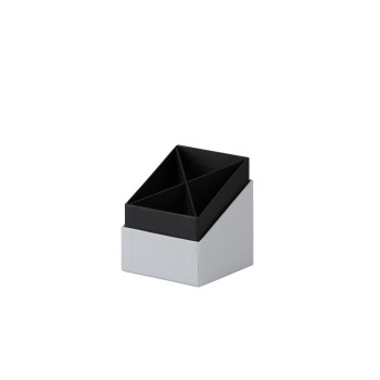 Rössler Stiftehalter S.O.H.O. Stone, grey,  8,6 x 10 x 8,6cm Rössler Stiftehalter S.O.H.O. Stone, grey,  8,6 x 10 x 8,6cm