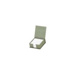 Rössler Notizzettel- Dispenser S.O.H.O., Sage (olive) 11 x 4.6 x 11 cm,