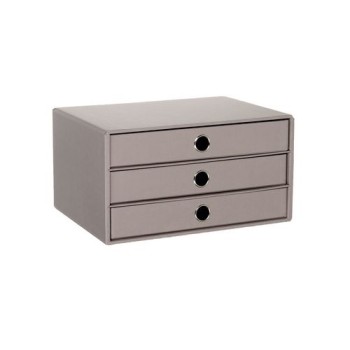 Rössler Boîte à tiroirs S.O.H.O. A4 Taupe Rössler Boîte à tiroirs S.O.H.O. A4 Taupe