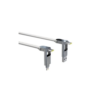 RollingSquare inCharge XL white - 3m, Ladecable, 6 in 1 cable, 100W, 27g RollingSquare inCharge XL white - 3m, Ladecable, 6 in 1 cable, 100W, 27g