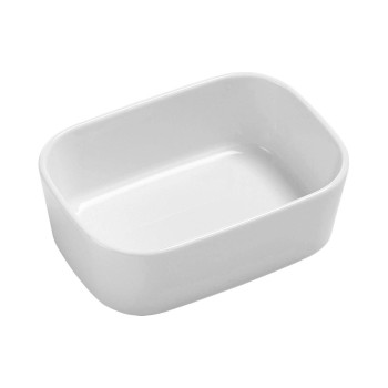 Rosti Auflaufform Modula, 15x11x5 cm, Weiss, Porzellan