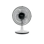 Rotel Ventilateur de table Noir/Blanc