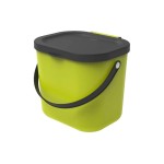 Rotho Bacs de recyclage Albula 6 l, Vert clair