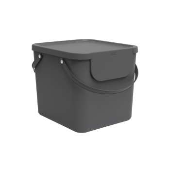 Rotho Bacs de recyclage Albula 40 l, Anthracite Rotho Bacs de recyclage Albula 40 l, Anthracite
