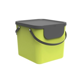 Rotho Bacs de recyclage Albula 40 l, Vert clair Rotho Bacs de recyclage Albula 40 l, Vert clair