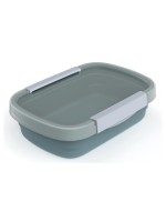 Rotho Récipients à provisions Eco 0.8 l, Bleu