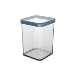 Rotho Récipients à provisions Premium Loft 1 l, Bleu/Transparent