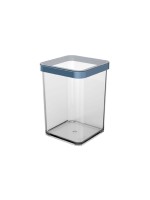 Rotho Récipients à provisions Premium Loft 1 l, Bleu/Transparent