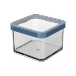 Rotho Récipients à provisions Premium Loft 0.5 l, Bleu/Transparent