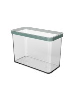 Rotho Récipients à provisions Premium Loft 2.1 l, Vert/Transparent