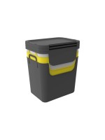 Rotho Recycling Müllsystem 30 L gelb, Kunststoff PP - recycelt