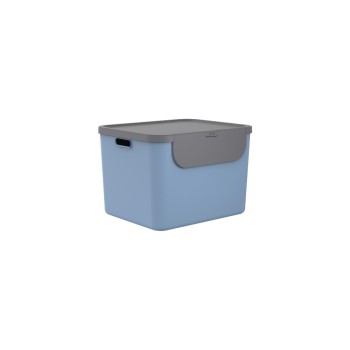 Rotho Système de recyclage 55 l Albula 55 l, Bleu