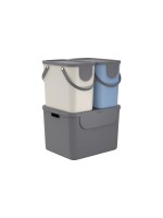 Rotho Set Recyclingbehälter 3 tlg. ALBULA, -