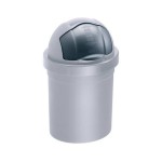 Rotho Abfalleimer Roll Bob 10 Liter black, 265x265x395 mm