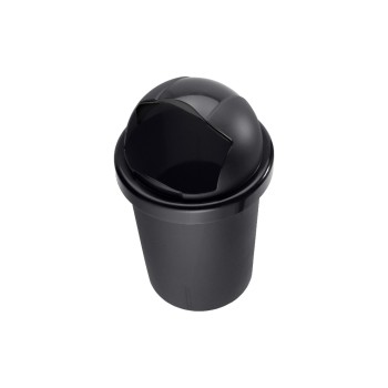 Rotho Abfalleimer Roll Bob 30 Liter schwarz, 355x355x595 mm Rotho Abfalleimer Roll Bob 30 Liter schwarz, 355x355x595 mm