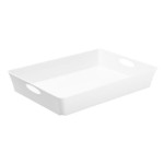 Rotho Boîte de rangement Living Box C4 / 4.5 Litre Blanc