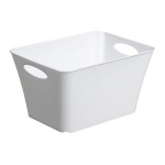 Rotho Boîte de rangement Living Box 11 litres blanc