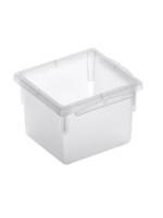 Rotho Ordnungssystem 8x8cm Basic, transparent, 80x80x50 mm