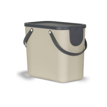 Rotho Bacs de recyclage Albula 25 l, cappuccino Rotho Bacs de recyclage Albula 25 l, cappuccino