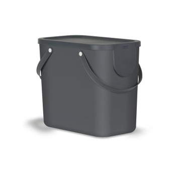Rotho Bacs de recyclage Albula 25 l, Anthracite Rotho Bacs de recyclage Albula 25 l, Anthracite