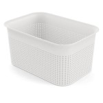 Rotho Boîte de rangement Brisen 4.5 l, blanc