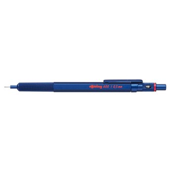Rotring Porte-mine 600 Metallic 0,5 mm, bleu Rotring Porte-mine 600 Metallic 0,5 mm, bleu