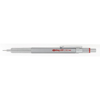 Rotring Porte-mine 600 0.5 mm, Argenté Rotring Porte-mine 600 0.5 mm, Argenté