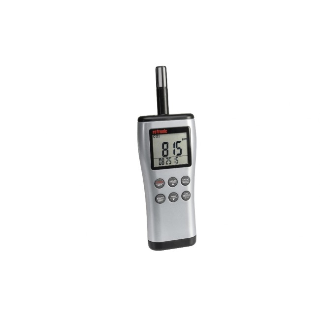 CO2-Handmessgerät, CO2, Feuchte, Temperatur, Speichert bis for 18\'000 Messwerte CO2-Handmessgerät, CO2, Feuchte, Temperatur, Speichert bis for 18\'000 Messwerte
