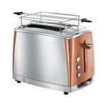 Russell Hobbs Grille-pain Luna Copper Argenté