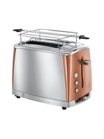 Russell Hobbs Grille-pain Luna Copper Argenté