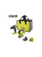 accu-Kombo-Kit 2er R18CK3PJ-1X40S, 18 V, 2er Kombo-Set with 1x 4.0 Ah accu