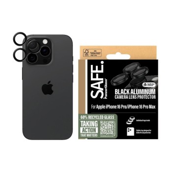 SAFE. Lens Protector iPhone 16 Pro / 16 Pro Max Noir SAFE. Lens Protector iPhone 16 Pro / 16 Pro Max Noir