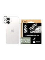 SAFE. Lens Protector iPhone 16 / 16 Plus Argent