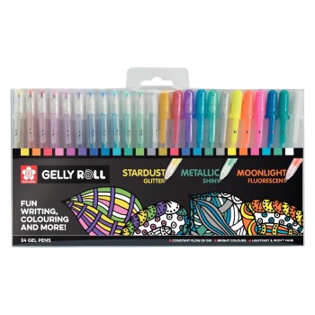 Sakura Stylo à encre gel Gelly Roll Set Multicolore Sakura Stylo à encre gel Gelly Roll Set Multicolore
