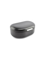 Salt & Pepper Huche à pain Crust Small 33,5 x 21 x 14,5 cm, Noir