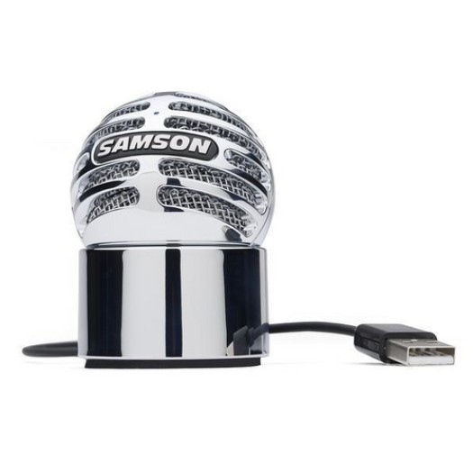 Samson Meteorite, USB-Mikrofon, 14mm Kapsel, Niere, Tischhalterung