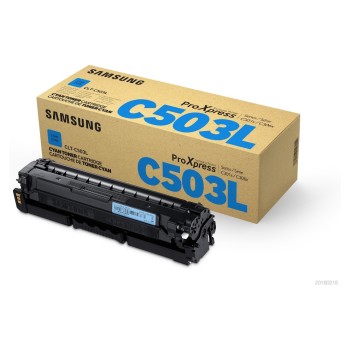 Samsung HP Toner CLT-C503L Cyan SU014A, 5000 pages @5% Deckung Samsung HP Toner CLT-C503L Cyan SU014A, 5000 pages @5% Deckung