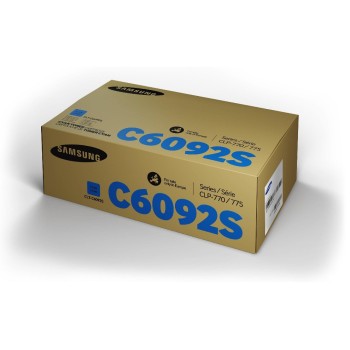 Samsung HP Toner CLT-C6092S Cyan SU082A, 7000 pages @5% Deckung Samsung HP Toner CLT-C6092S Cyan SU082A, 7000 pages @5% Deckung