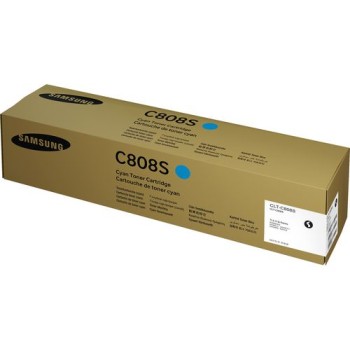 Samsung HP Toner CLT-C808S Cyan SS560A, 20000 pages @5% Deckung Samsung HP Toner CLT-C808S Cyan SS560A, 20000 pages @5% Deckung