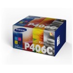 Samsung by HP Kits de toner CLT-P406C / SU375A noir/Cyan/Magenta/Yellow