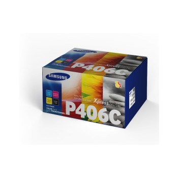 Samsung by HP Kits de toner CLT-P406C / SU375A noir/Cyan/Magenta/Yellow Samsung by HP Kits de toner CLT-P406C / SU375A noir/Cyan/Magenta/Yellow
