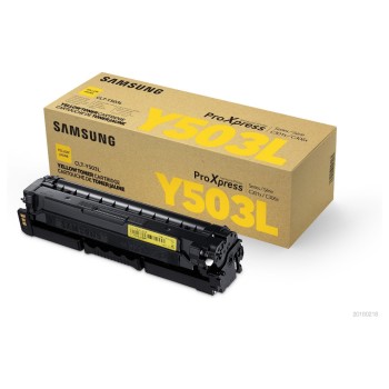 Samsung by HP Toner CLT-Y503L / SU491A Yellow Samsung by HP Toner CLT-Y503L / SU491A Yellow