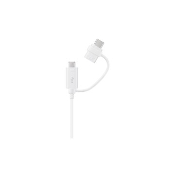 Samsung EP-DG930 Ladecable USB-C/microUSB, white Samsung EP-DG930 Ladecable USB-C/microUSB, white