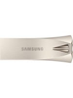 Samsung USB3.1 Bar Plus Titan 128GB, silber, Lesen: 400MB/s, Schreiben: 60MB/s