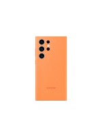 Samsung Silicone Case Orange, fürs Samsung Galaxy S23 Ultra