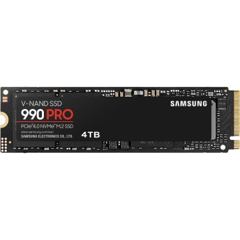 SSD Samsung 990 PRO, 4TB, M.2 2280 TLC, NVMe 1.3c, PCIe Gen.4.0 x4, 7450/6900 MB/s SSD Samsung 990 PRO, 4TB, M.2 2280 TLC, NVMe 1.3c, PCIe Gen.4.0 x4, 7450/6900 MB/s
