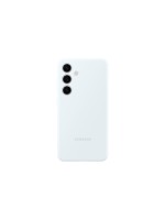 Samsung Coque arrière Silicone Galaxy S24 Blanc