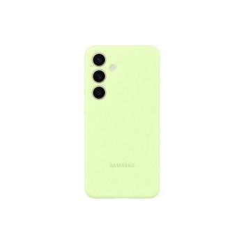 Samsung Coque arrière Silicone Galaxy S24 Vert