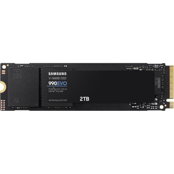 SSD Samsung 990 EVO, 2TB, M.2 2280, NVMe 2.0 PCIe4.0 x4 /5.0 x2, 5000/4200 MB/s SSD Samsung 990 EVO, 2TB, M.2 2280, NVMe 2.0 PCIe4.0 x4 /5.0 x2, 5000/4200 MB/s